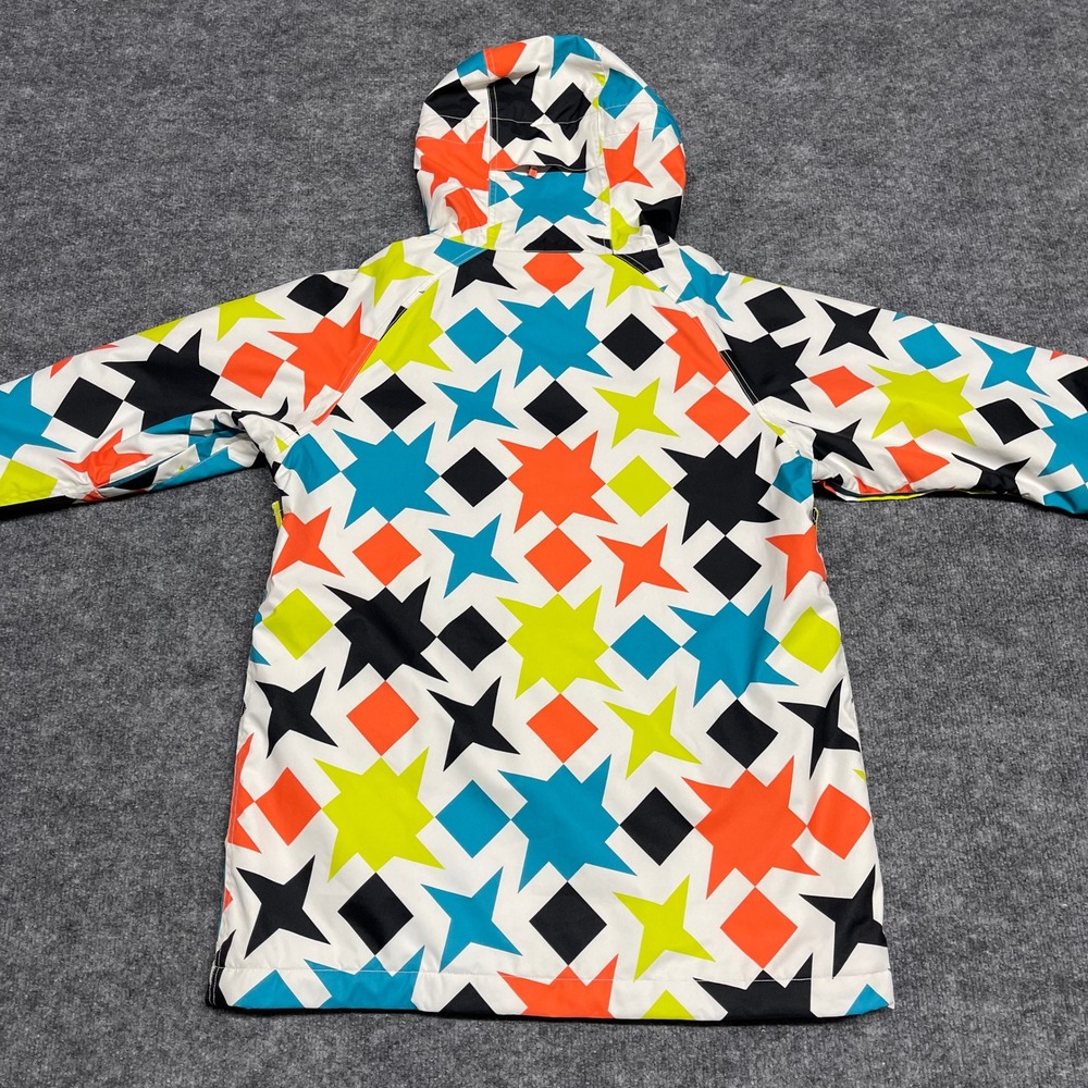 Nikita Jacket Womens Large Multicolor Nordend Geometric Star Insulated Snowboard - Picture 12 of 16